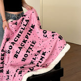 Letters Print Blanket